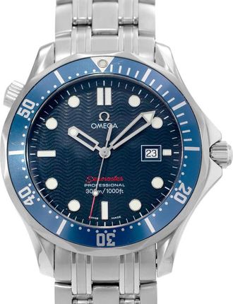 Omega Pre-owned Omega Seamaster Blue Dial Mens Watch 2221.80