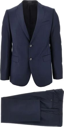 Emporio Armani Completo a quadri - Blu