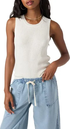 O'Neill Nichola Sleeveless Sweater in Winter White at Nordstrom, Size Large