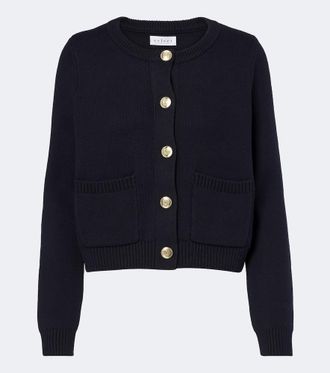 Velvet Mahal cotton and cashmere cardigan