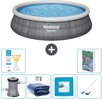 Bestway Piscina Bestway Fast Set Redonda - 457x84 Cm - 7-piezas S319