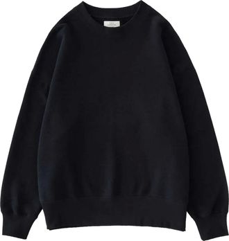 STUDIO NICHOLSON cotton sweatshirt - unisex - Cotton - L - Blue