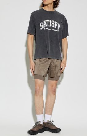 SATISFY T-shirt MothTech, Mens, Grey