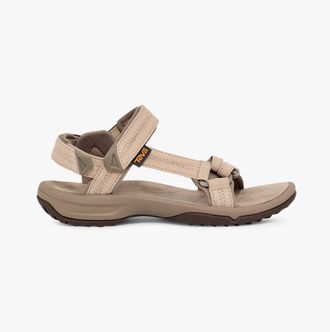 Teva Terra Fi Lite Suede Womens Sandals Feather Grey - Size UK 4
