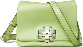 Tory Burch Kira Soft Leather Shoulder Bag in Celery Juice at Nordstrom