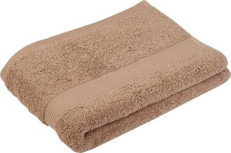 Gözze Badetuch »New York« moderne Uni-Farben, strukturierte Borte, 100% Baumwolle, in 2 Grössen