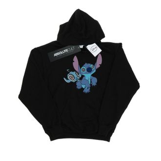 Disney Heren Lilo en Stitch Hypnotized Hoodie (Zwart)
