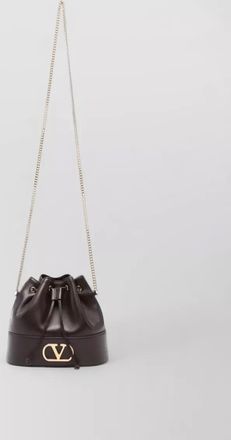 Valentino Garavani vlogo signature mini leather bucket bag