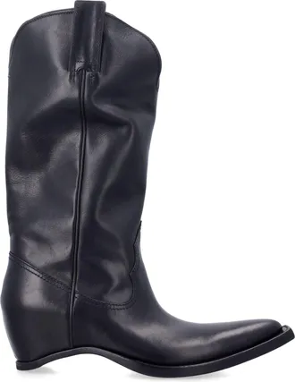 Maison Margiela Platte Schoenen Zwart