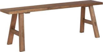 MiCa Decorations Banco Bold Marr&oacute;n H36.5xB29.5xL108cm