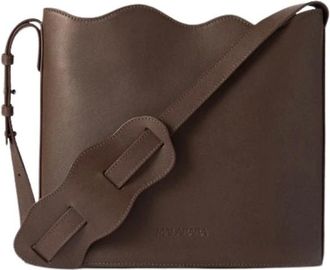 Malababa Tassen, Dames, Bruin, ONE Size, Katoen, De zee