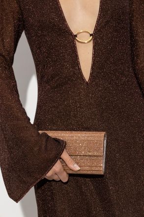 Jimmy Choo London Sweetie Clutch, Womens, Brown