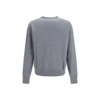 Vivienne Westwood Mens Gray Cashmere Sweater Clothing