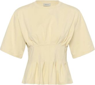 Gestuz T-Shirt - Dames - T-shirts - Geel - XL - Tops