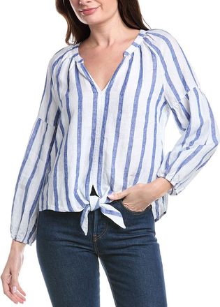 Tommy Bahama Coastalina Tie-Front Linen Top