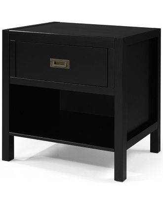 Hewson Lydia 1-Drawer Classic Solid Wood Nightstand