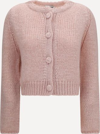 Forte_Forte FORTE_FORTE Cardigan a maglia grossa con bottoni Woman II