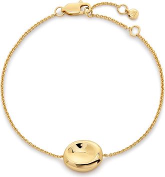 Monica Vinader Aria Chain Braclet in 18K Gold Vermeil at Nordstrom