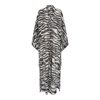 The Attico Dames, Jurken, Veelkleurig, Maat: XS Katoen