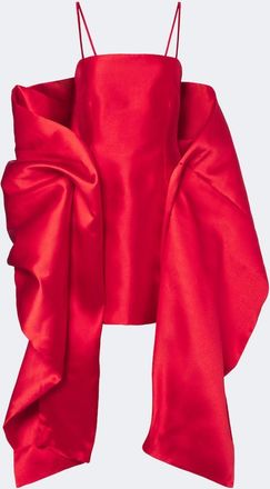 Solace London Bessette twill minidress