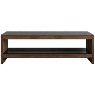 Dmora Mobile porta tv Mirabel, Credenza da soggiorno, Armadio basso per tv, Base parete attrezzata, 140x40h45 cm, Noce, con imballo rinforzato, con imballo