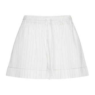 Twinset Dames, Korte broeken, Wit, Maat: XS Katoen