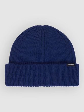 Element Mid Heavy Knit Solid Beanie blau