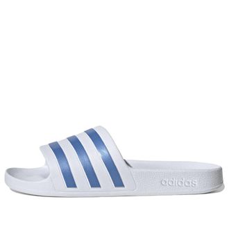 adidas (WMNS) adidas Adilette Aqua Slides White Blue HP6295