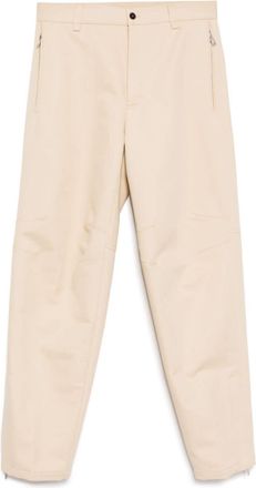 Lanvin Pantaloni affusolati con zip sullorlo - Toni neutri