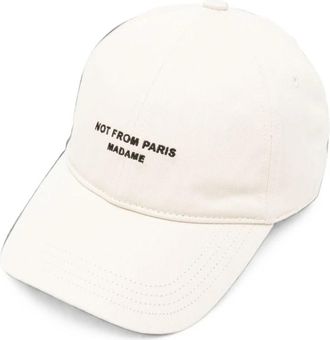 Dr&ocirc;le de Monsieur Caps - Heren - Petten - Wit - ONE Size - Accessoires