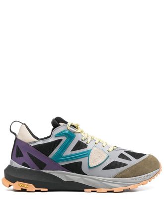 Philippe Model Sneakers met logopatch - Grijs