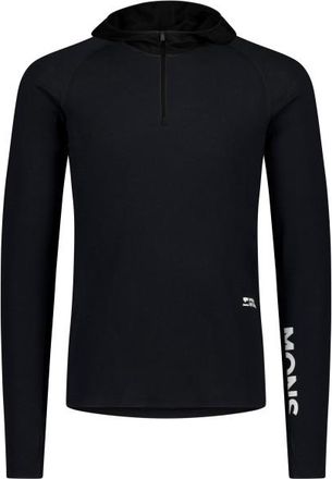 Mons Royale Temple Merino Long Sleeve Hood Merinolongsleeve f&uuml;r Herren | schwarz