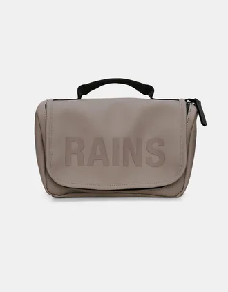 Rains Texel Wash Bag - 173 Cinder - Grey - Size: ONE size