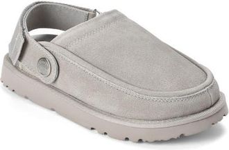 Dearfoams Fireside Coin Convertible Mule Slippers in Smoke at Nordstrom, Size 10