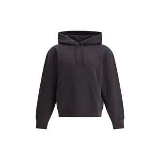 Saint Laurent Black Cotton Mens Sweatshirt