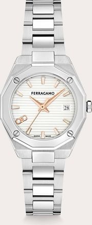 Ferragamo Women Ferragamo Edge Lady watch Silver