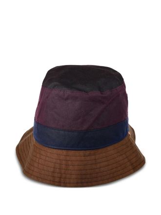 Paul Smith Cappello bucket con inserti - Marrone