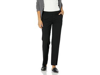 Calvin Klein Womens Petite Classic-Fit Pant Womens Suits Sets Black : 8, Polyester/Rayon/Spandex