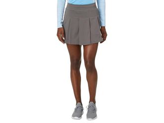 adidas Golf Ultimate365 Pleated 15 Inch Golf Skort Womens Skort Charcoal : MD, Polyester