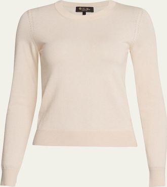 Loro Piana Long-Sleeve Cashmere Sweater