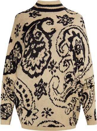 Usha Poncho-trui Dames beige