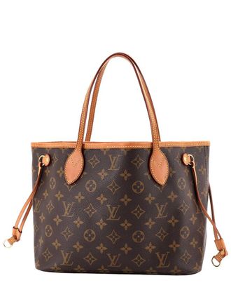 Louis Vuitton Brown Monogram Canvas Neverfull Pm (Authentic Pre-Loved)