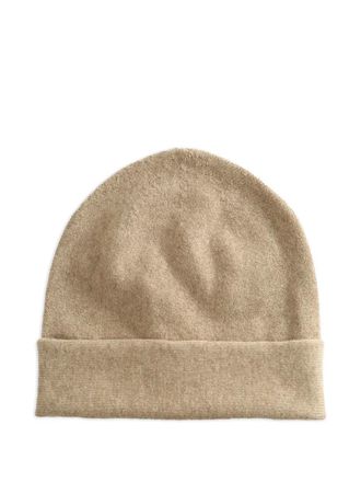 Uma Wang x 1436 cashmere beanie hat - women - Cashmere - One Size - Neutrals