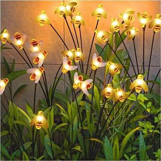 OEM Luces Solares Para Exteriores, Juego De 4 Luces Solares Impermeables Para Jard&iacute;n Con 10 Led, Luces Solares Exteriores Impermeables Ip65 Para Entradas 