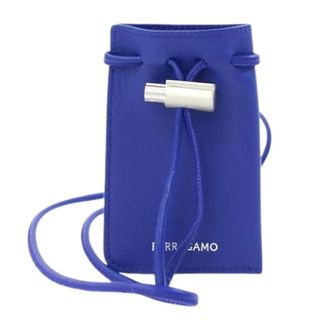 Ferragamo Pre-owned Cross Body Bags, female, Blue, Size: ONE SIZE Pre-owned Pouch