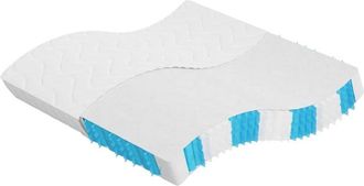 vidaXL Colch&oacute;n De Muelles Ensacados Firmeza Media 200x200 Cm Vidaxl