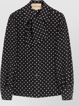Valentino Garavani silk printed blouse