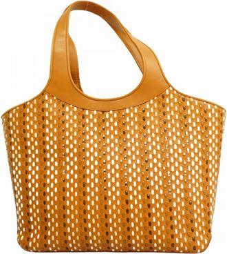 Ferragamo Leather Tote Bag (Pre-Owned)