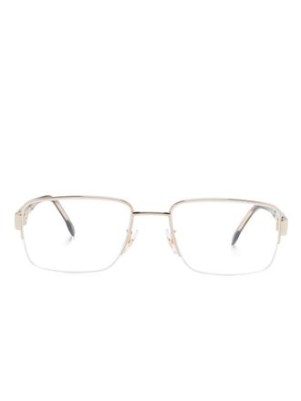 Carrera rectangle-frame glasses - unisex - Acetate - 56 - Black