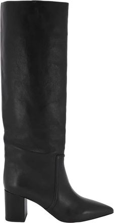 PARIS TEXAS Ladies Black Anja 70mm Leather Boots